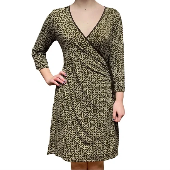 90s wrap dress 90s Wrap Dress – The Brooklyn Vintage Club main image 0